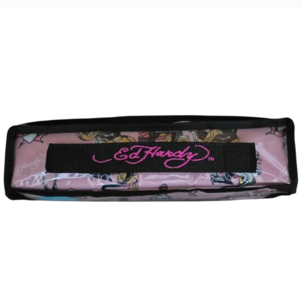 💀 Ed Hardy 6 Piece Pink King Sheet Set